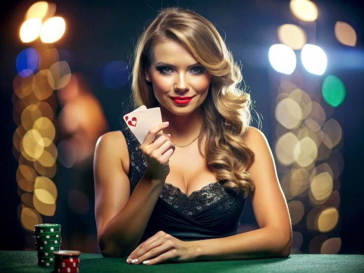 Studio meja roulette dan blackjack pagoda 168 dengan multi-kamera HD dan dealer bersertifikat